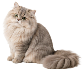 陪着漂亮姐姐看照片的小猫
